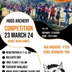 Hogs Archery Competition – 23 March 2024